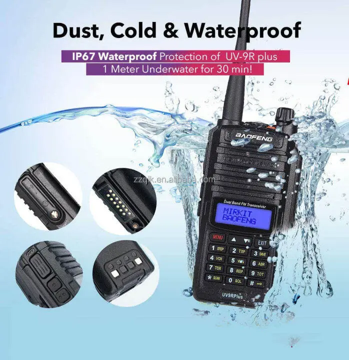Baofeng UV9R Plus: An All-Rounder Walkie Talkie for Outdoor and Professional Scenarios