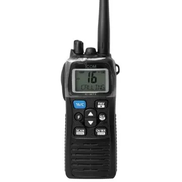 Icom IC-M37 Walkie Talkie for Commercial and Entertainment Boatmen